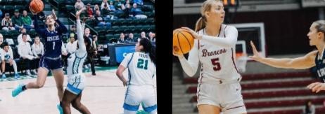 Rice and Santa Clara players in action — two mid-major programs to watch in 2026–27