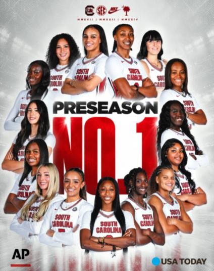 South Carolina Gamecocks women's basketball team — Preseason No. 1