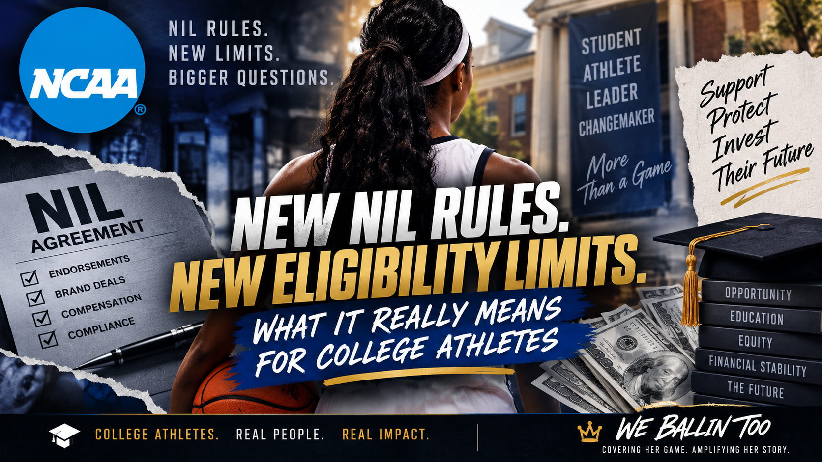 Are College Sports' New NIL and Eligibility Rules Taking Away Part of the Safety Net?